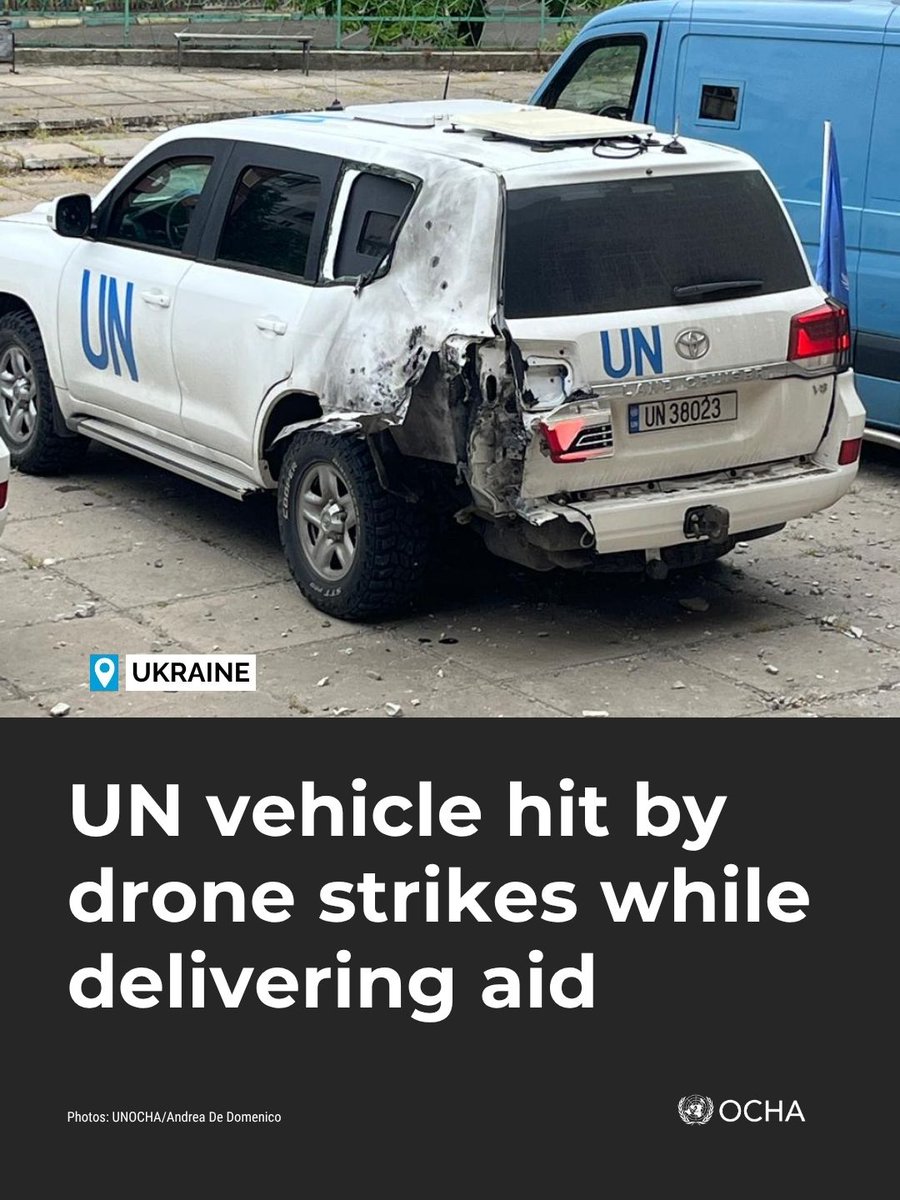UN Humanitarian tweet media