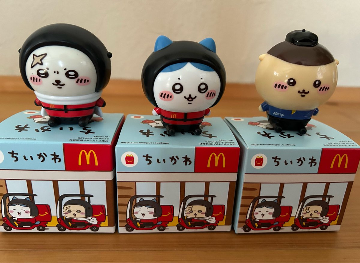 tog_mi's tweet photo. 朝からお腹いっぱいになりました🍔

#マクドナルド
#McDonald
#ハッピーセット
#ちいかわ https://t.co/U7F16SOsih