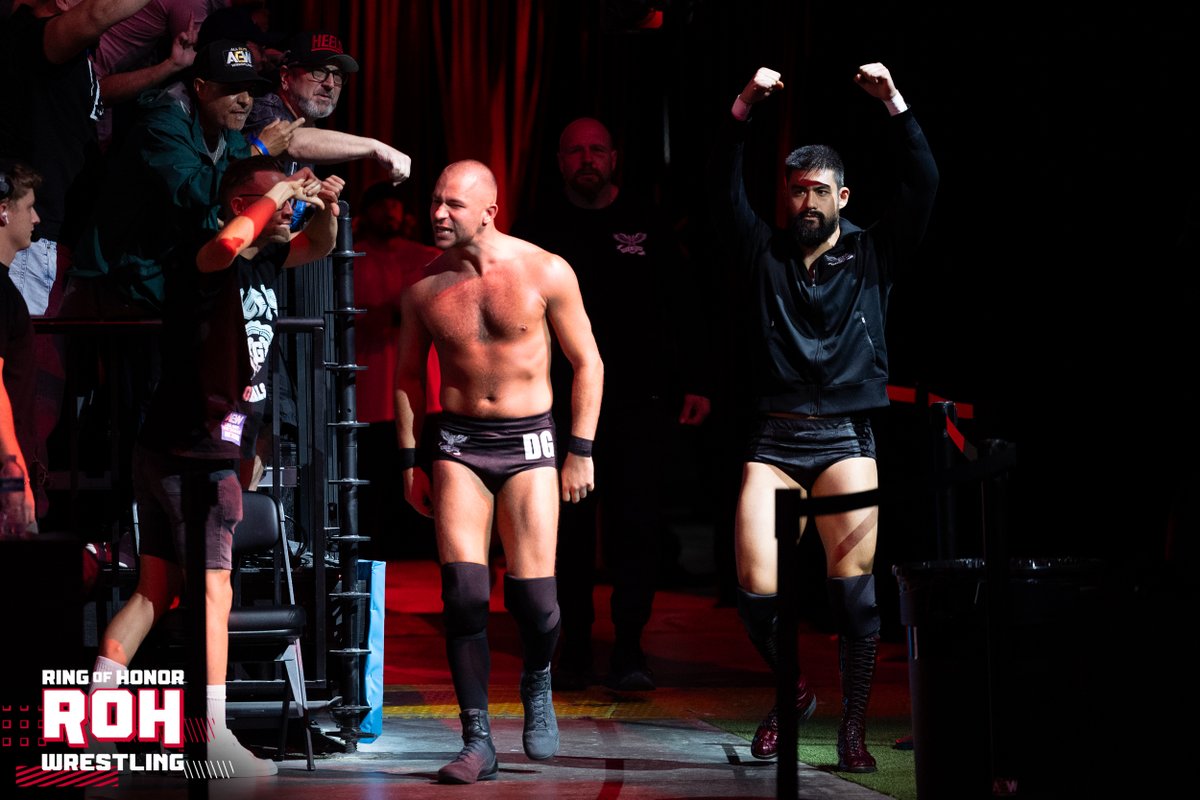 ringofhonor's tweet photo. The tag team division heats up as @Billingtons22 and @Adam_Priest_ meet the returning @WheelerYuta and Daniel Garcia of the Death Riders!

📺 Watch ROH Supercard Showdown on #HonorClub at https://t.co/8dcdtxqvDf https://t.co/s9YObKtoKP