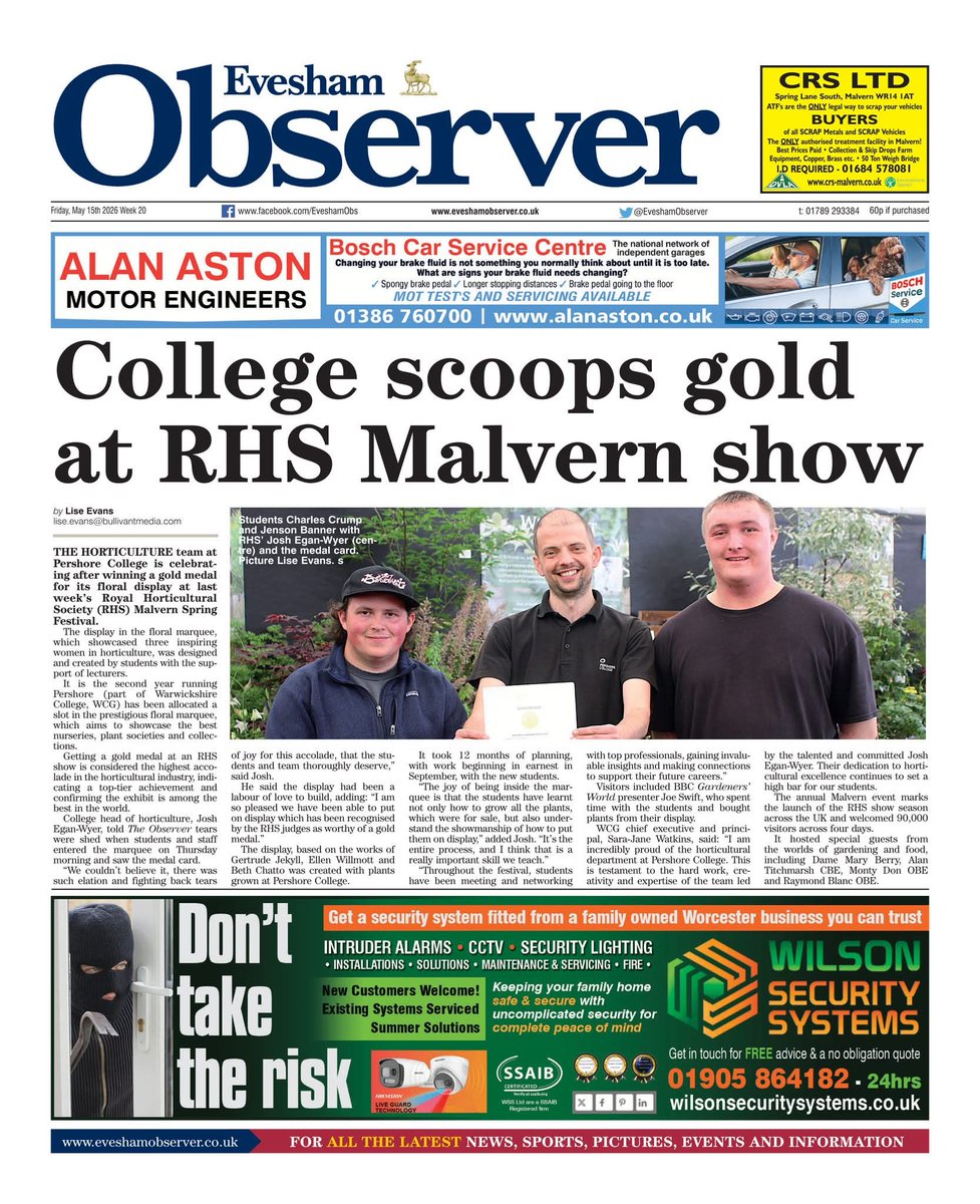 Evesham Observer tweet media