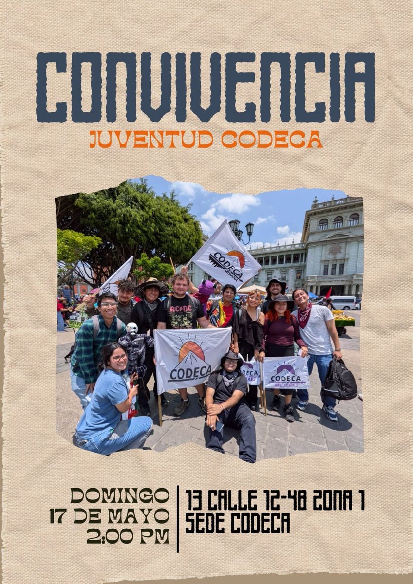 Juventud CODECA 🌋 tweet media