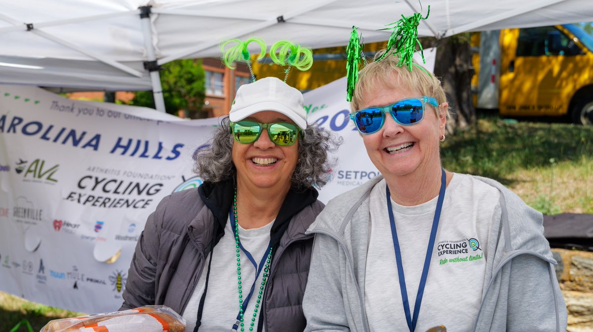 ArthritisFdn's tweet photo. The Carolina Hills Classic is underway! 🚴💚

Today, riders rolled across the start line united by one mission: to support the millions living with arthritis. Wishing everyone safe travels and an incredible ride ahead!

#CarolinaHillsClassic https://t.co/Lg1d158gri