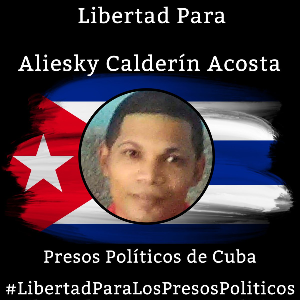 BettyFreeCuban's tweet photo. El preso político cubano Alieski Calderín Acosta fue trasladado a una celda de aislamiento total en la prisión Kilo 8, en Camagüey, presuntamente como represalia por denunciar las malas condiciones de higiene, alimentación y los abusos dentro del penal. 

Según denunció su hermano gemelo, también le suspendieron por 15 días su única llamada telefónica semanal de 10 minutos. En protesta por esta sanción, Calderín Acosta inició una huelga de hambre, aunque su familia no ha podido confirmar si la mantiene. 

El aislamiento extremo al que está sometido viola las Reglas Mandela de la ONU, que prohíben este tipo de castigos por considerarlos trato cruel e inhumano.
@martinoticias ✍️🏻

#HastaQueSeanLibres #Todos #PresosPolíticosDeCuba @PresosCuba