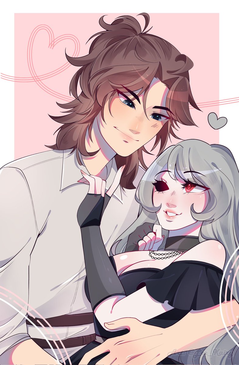 Mariiuvu1VT's tweet photo. Es oficial!! El nene Maro tiene su pareja canonica!! ( ⭑•̀ᴗ•́ )✧ Finalmente la puso jajaj ✨ Tenemos finalmente el shippeo oficial y canónico de Maro (mi versión chico) que es con Gama, la versión femenina de @Gamep57 ✨ se ven bien bonitos los dos 😭🌸

🎨 @Lee_Kairy 💖 https://t.co/Hk6ucQd7zN