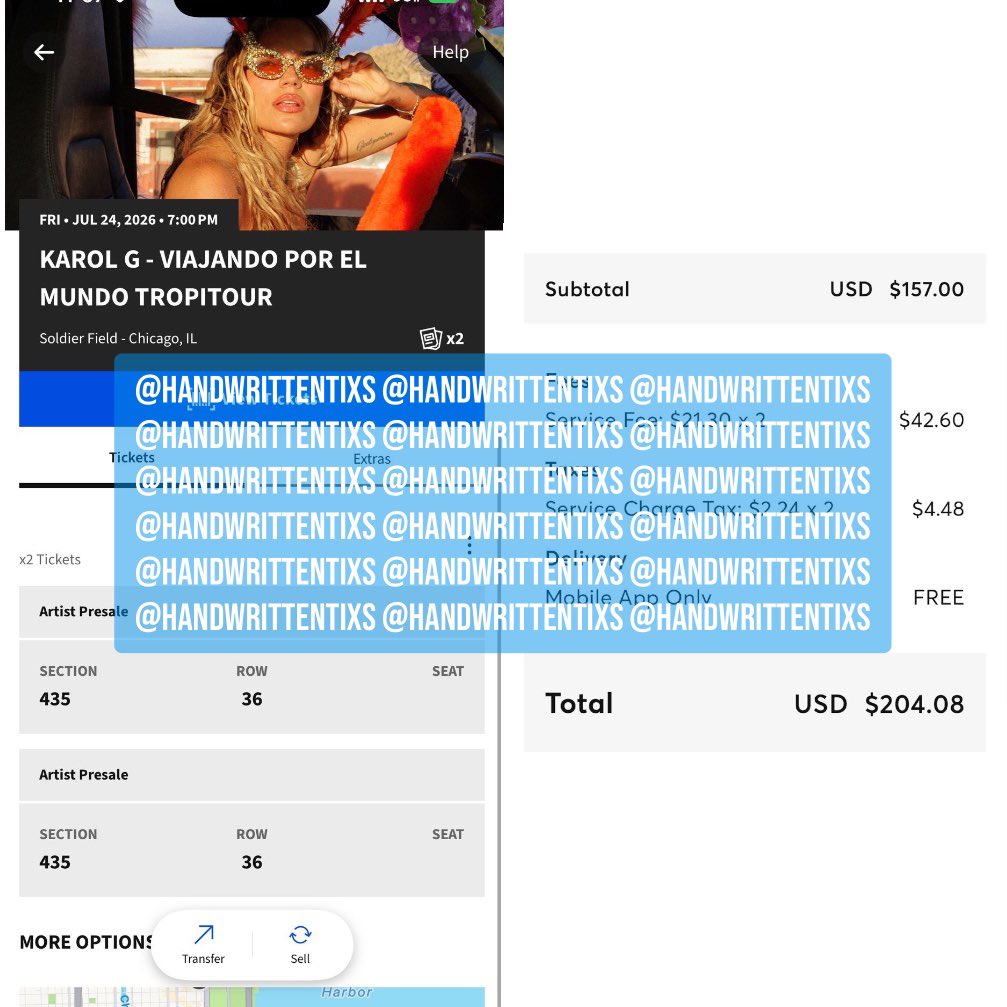 Handwritten Tickets 🦋 tweet media