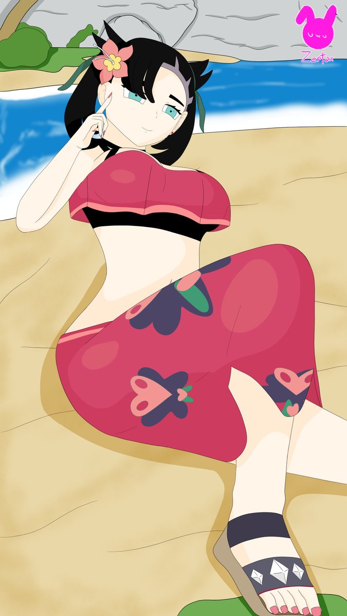 zeptaxdraw's tweet photo. Marnie Summer 2021🗿 
#Marnie #Pokemon #PokemonArt https://t.co/x04x5N2dCz