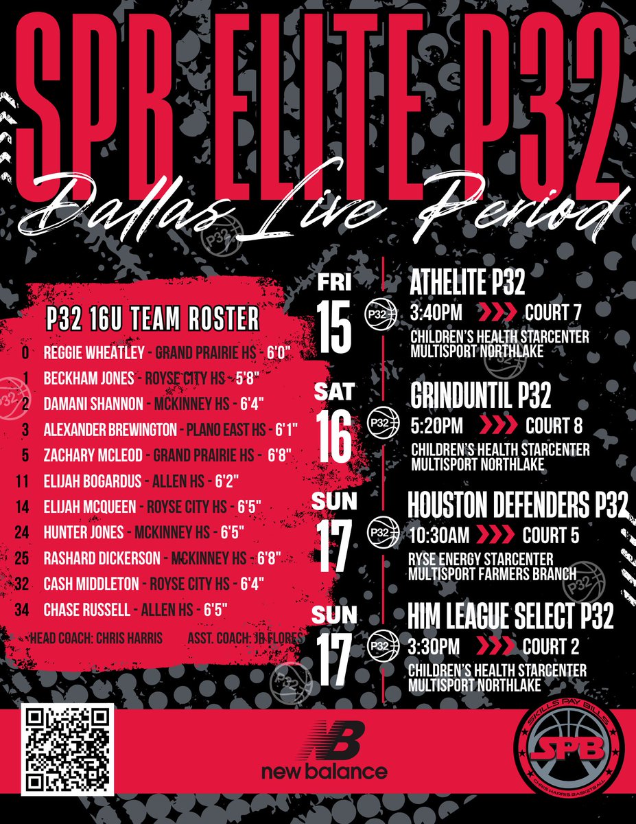 ChrisHarrisBB's tweet photo. This Time It’s All The Way Live! Coaches we have student athletes than can help your program win at all levels! If you can’t make it in person, log in to your Synergy to watch Live 👀#SkillsPayBills @p32league
@TexasHoopsGASO @GASONextGen #NewBalance #StayBalanced https://t.co/OU44cp3Bpg