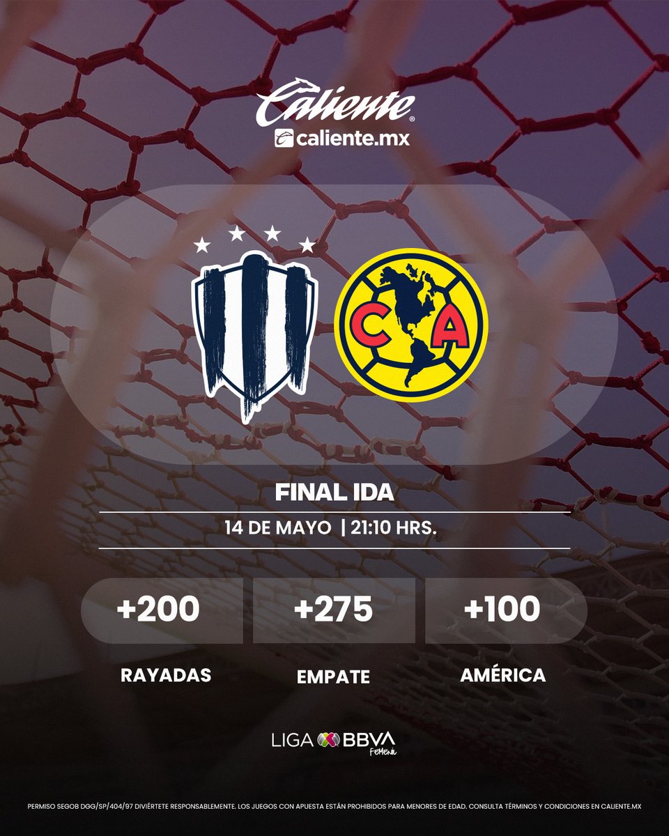 LigaBBVAFemenil's tweet photo. Los primeros ⏱️ 90' se juegan hoy desde el 🏟️ Gigante de Acero de la Final.
¡Regístrate ahora en @calientesports y RECIBE $1,000 DE REGALO para comenzar a apostar! 📲 Da clic aquí: https://t.co/GXbHqJP2In
🔥 #MásAcciónMásDiversión | #MTYvsAME | #MomiosDePartido https://t.co/Y91CLHsBGw