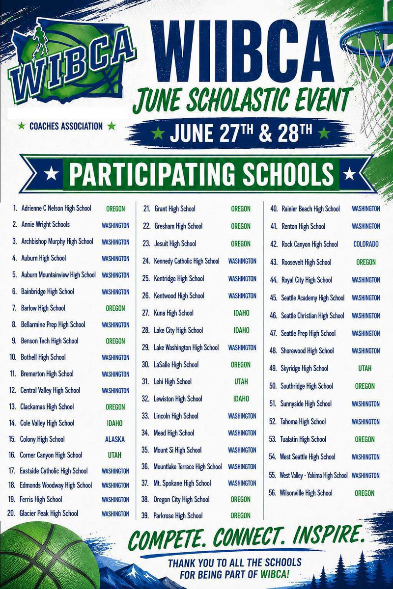 Northwest June D1 Recruiting Event tweet media