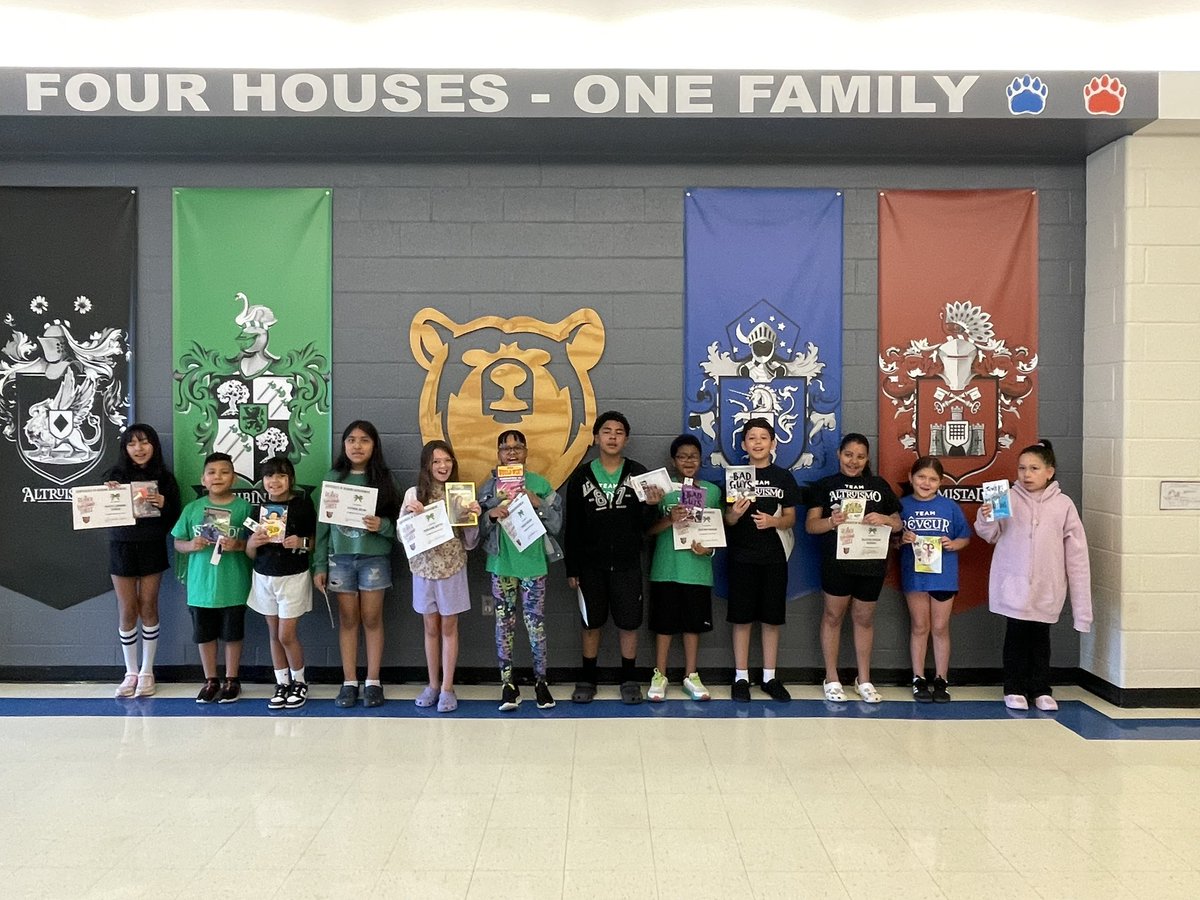 SardisESNC's tweet photo. Congratulations to our final Reader Leaders of the year!!! Here are our PreK-2 and 3-5 winners!! Way to go!!🏆📚 @kellylmarks54 @AGHoulihan @UCPSNC @boatcandice https://t.co/VIjI7ZcTRI