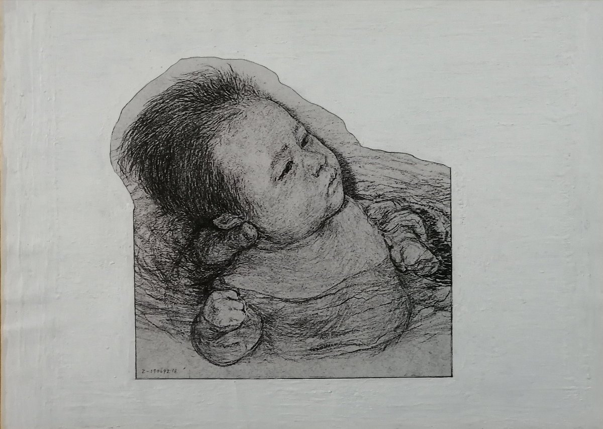 ◉1992年 (※本画に対しての思考過程と、シェイプドパネルのための図面