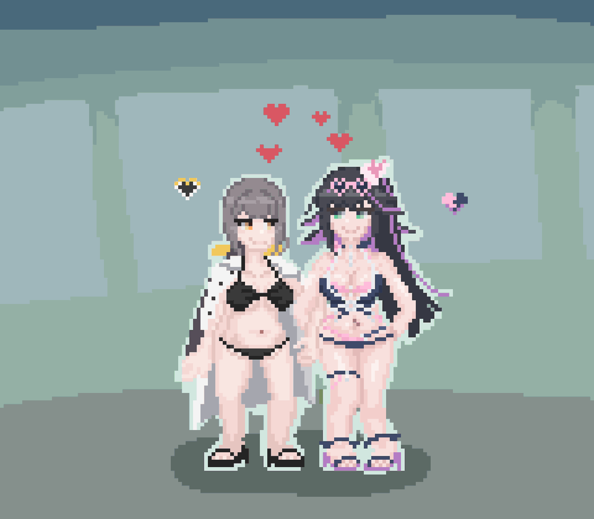 Kanye_waegali's tweet photo. 사이좋은 아비나쟈

#ER_Fanart #Eternal_Return #이터널리턴 https://t.co/ZG5zYAErcZ