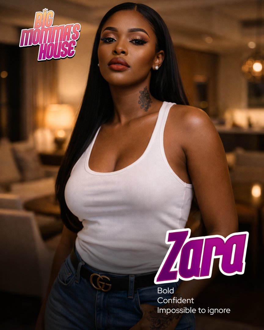 cinerotics's tweet photo. Meet Zara.

Bold. Confident. Unapologetic.
The kind of woman who changes the energy the moment she walks in.
And she knows it.

#BigMommasHouse #Cinerotics #Zara #MeetTheCast https://t.co/Z1uKu1njmO