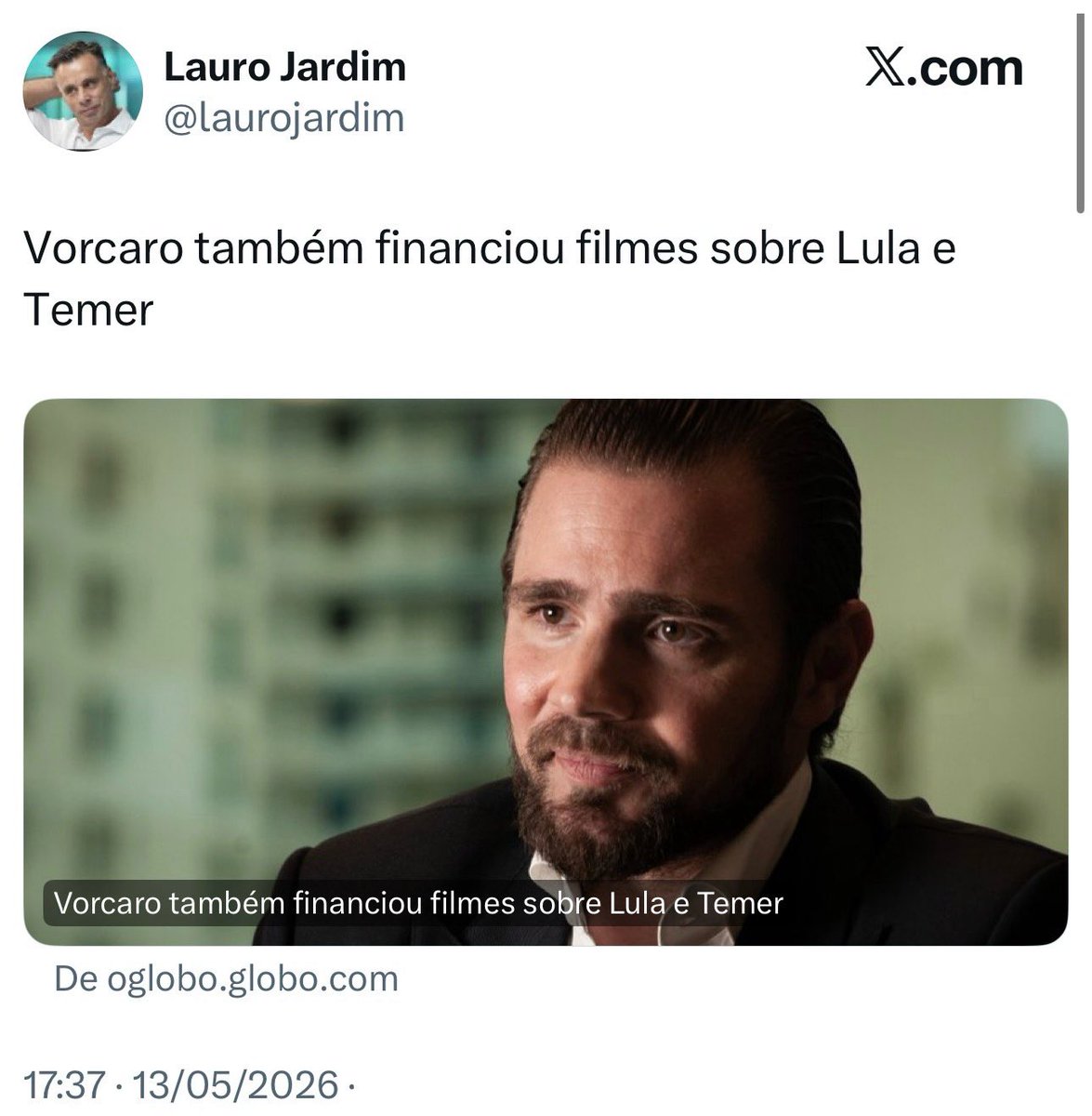 Carlos Bolsonaro tweet media