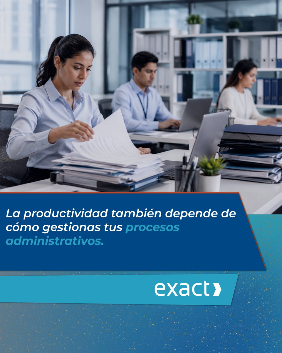 exact_sac's tweet photo. Si en tu operación hay reprocesos, tiempos distintos cada día o errores que se repiten, el problema no siempre es la carga de trabajo. En Exact ayudamos a las empresas a organizar sus Procesos Administrativos y de Back Office para trabajar con más control y eficiencia 🔥#gestión https://t.co/DFli7Ldzr9