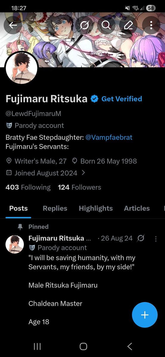Issei Hyoudou + Ritsuka Fujimaru tweet media