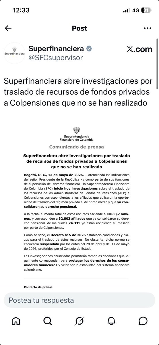 AndrsParias1's tweet photo. Que mal les fue a las superintendencias en este gobierno, no sólo en mediocres manos sino “instrumentalizadas” para fines políticos o favorecer intereses de amigos del gobierno de turno… https://t.co/YWa8iLFiBk