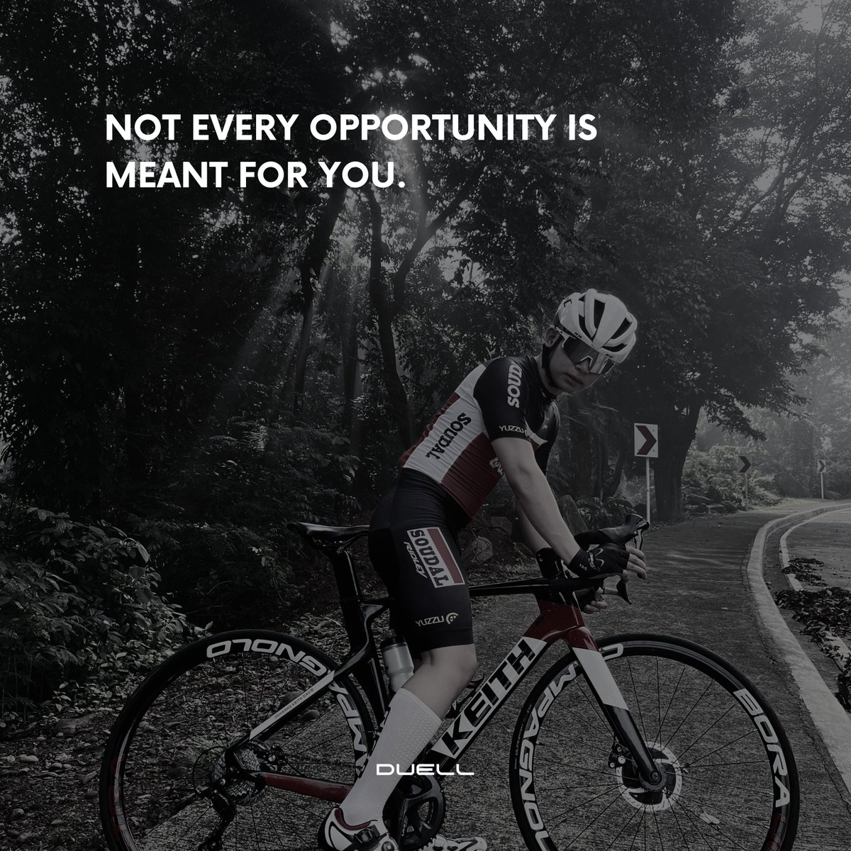 duellofficial's tweet photo. Not every open door leads somewhere worth going. #duell https://t.co/Oukhyg5hbC