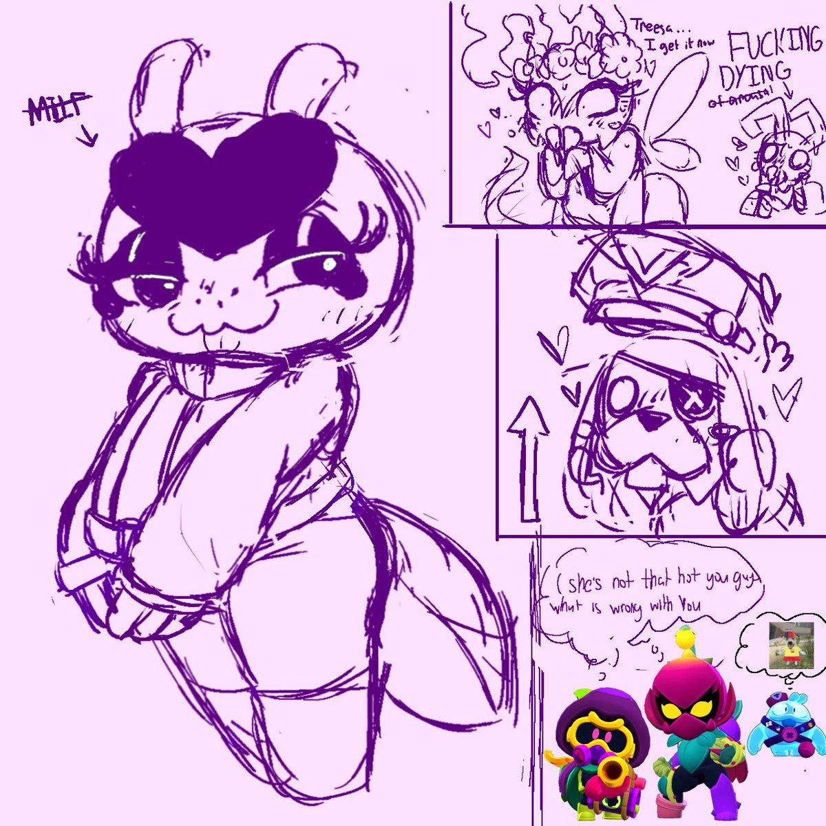TiaDoesStuffX3's tweet photo. Dude these animals are so gay they make me want to merge without looking (W.I.P) https://t.co/d1ry69Vx4r