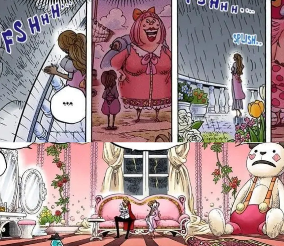 BoaSovereign's tweet photo. She literally has a giant teddy bear AND her own balcony what more could you even ask for 😭 https://t.co/XeDzesBsTC