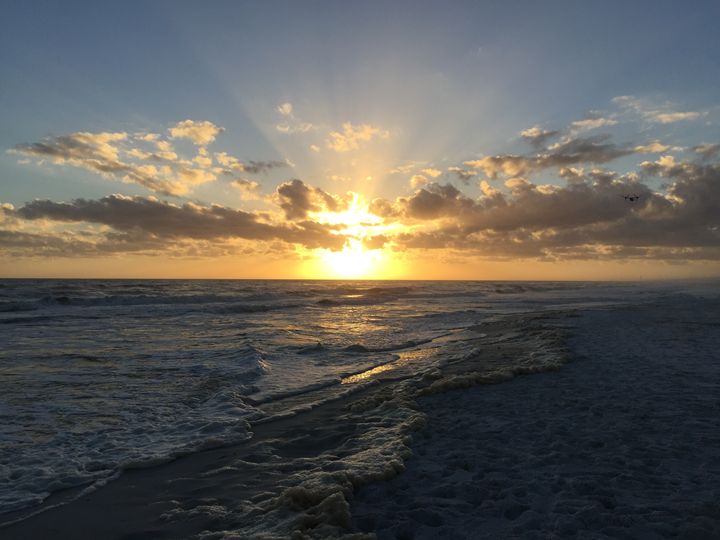 TreasuresTlv's tweet photo. Art of the Day! "Florida Coast Sunset". Buy at: https://t.co/SR2I9QwKiD https://t.co/obBCMZBj7v