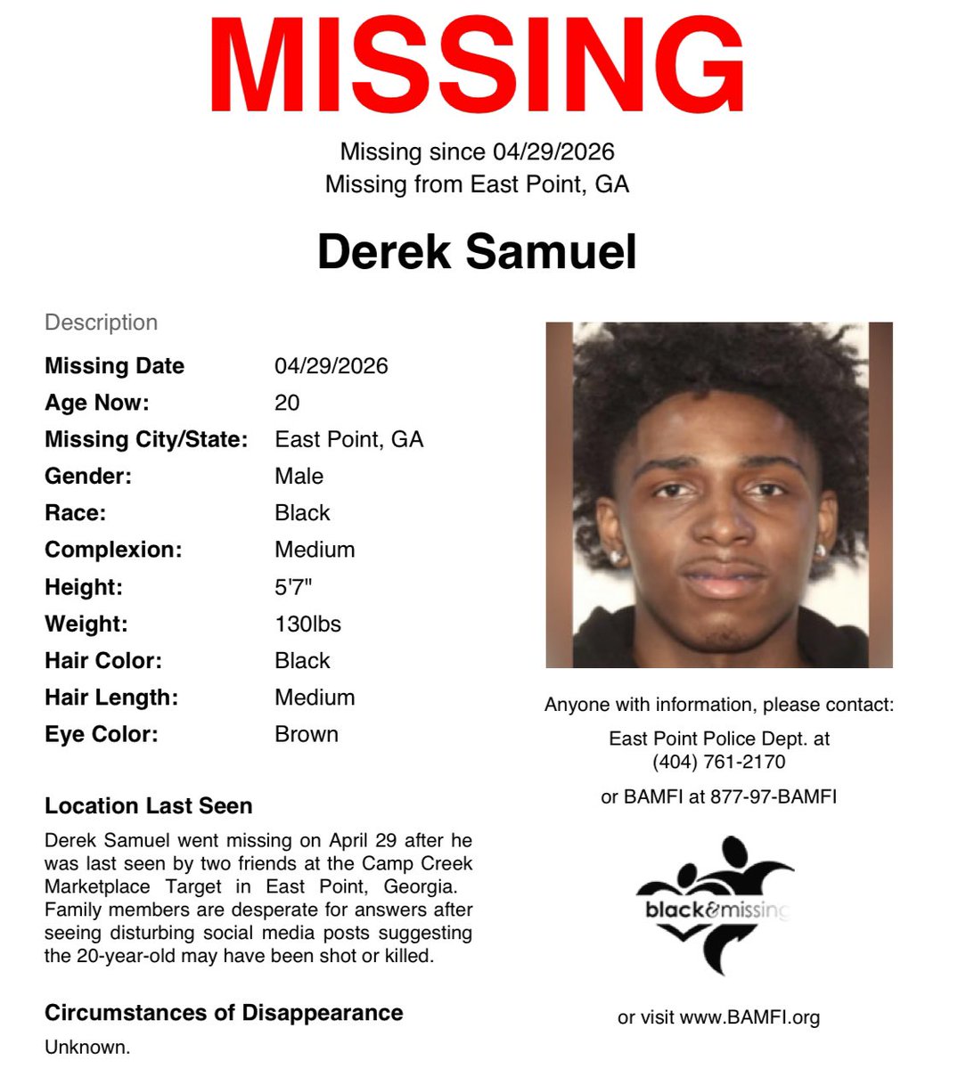 Blk & Missing FDN tweet media