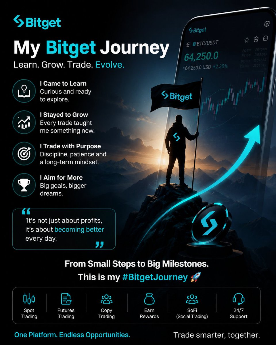 itzAAKhalil's tweet photo. Now I celebrate growth more than profits because every chart tells a story, and mine is proof that consistency beats hype. 🚀📊 #BitgetJourney https://t.co/WPVS5SDric