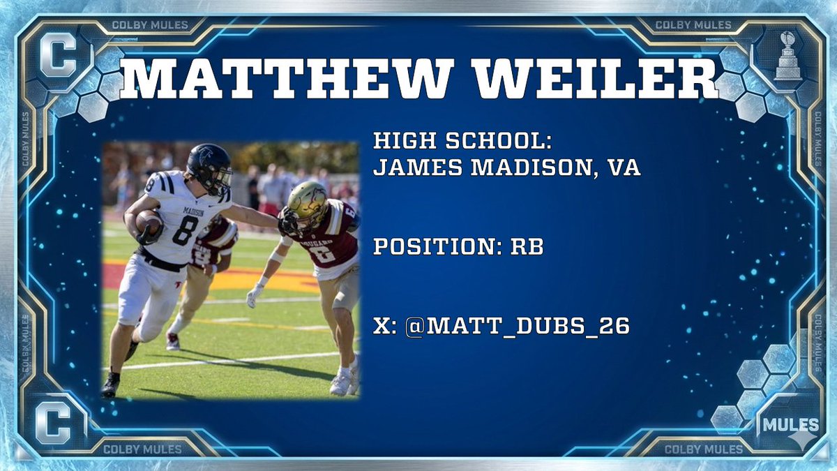Colby Football tweet media