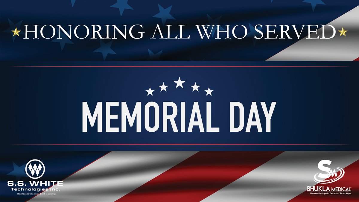 ShuklaMedical's tweet photo. “As we set today aside to honor and thank our veterans, let us be mindful that we should do this every day of the year and not just one.” - Beth Pennington ❤️🩶💙
 #aerospace #automotive #medical #manufacturing #SSWhite #ShuklaMedical https://t.co/CMTOuGte4t