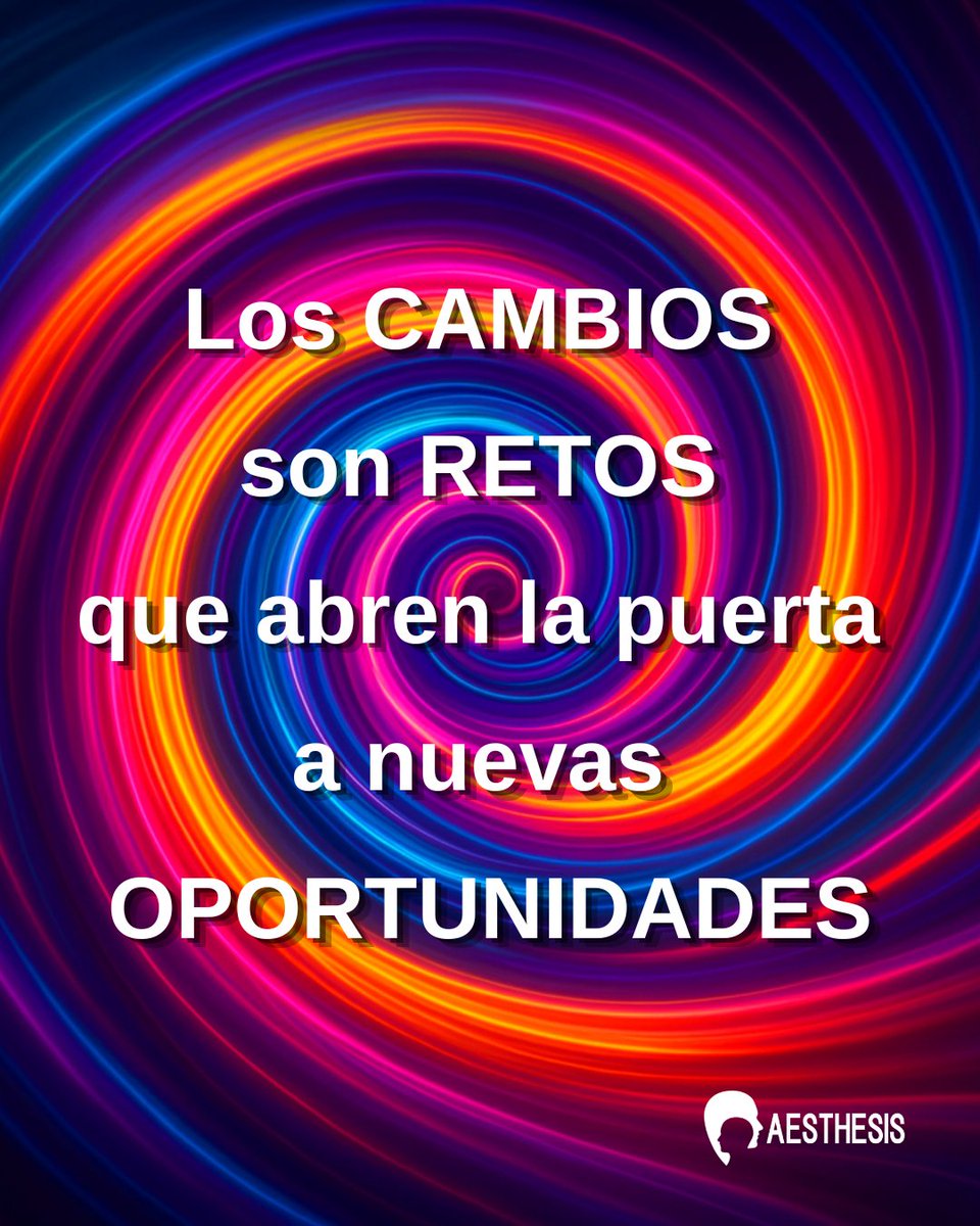 AesthesisPsico's tweet photo. ➡️ A menudo, evitamos los cambios, nos gusta mantenernos en nuestra “zona de confort”…

⭐ Y, sin embargo, los CAMBIOS, pueden llegar a ser sumamente BENEFICIOSOS... 

🤗 ¿Se avecinan cambios? ¡Pues que sean BIENVENIDOS!

#autocuidado #bienestar
#psicología #SaludMental https://t.co/fOBZDULt7G