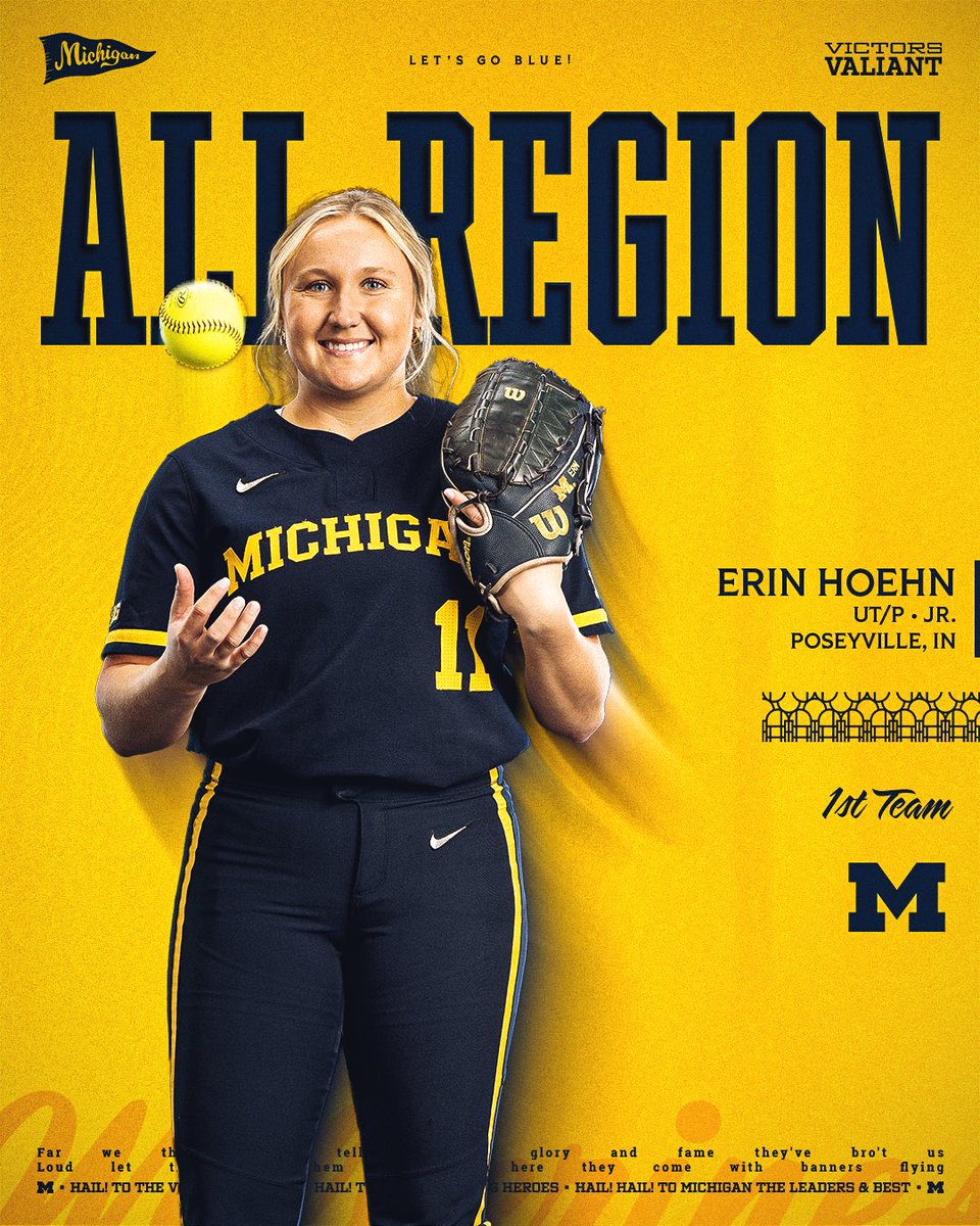 Michigan Softball tweet media