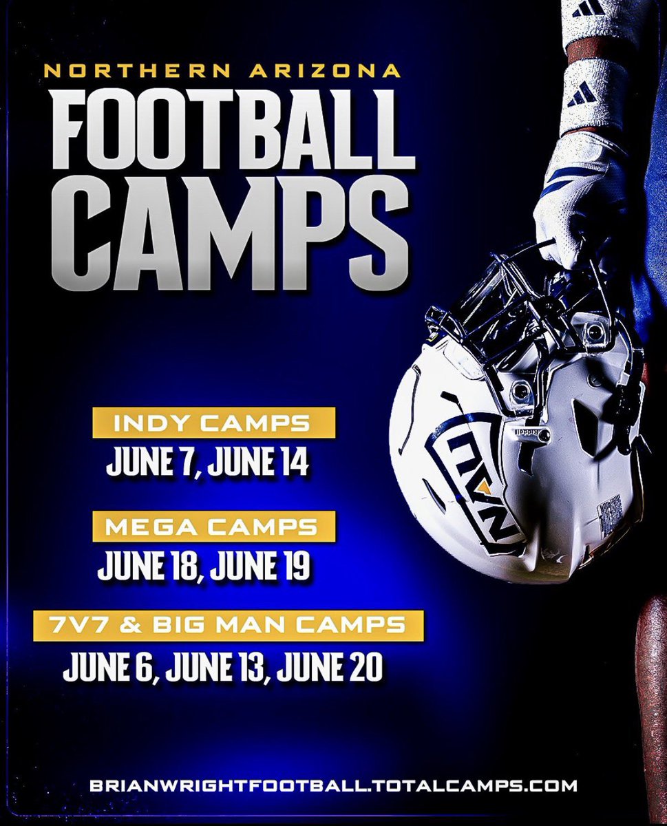 Aj_4_k's tweet photo. Thank you @kylerkruck1 for the camp invite @NAU_Football https://t.co/P681RQqxwm