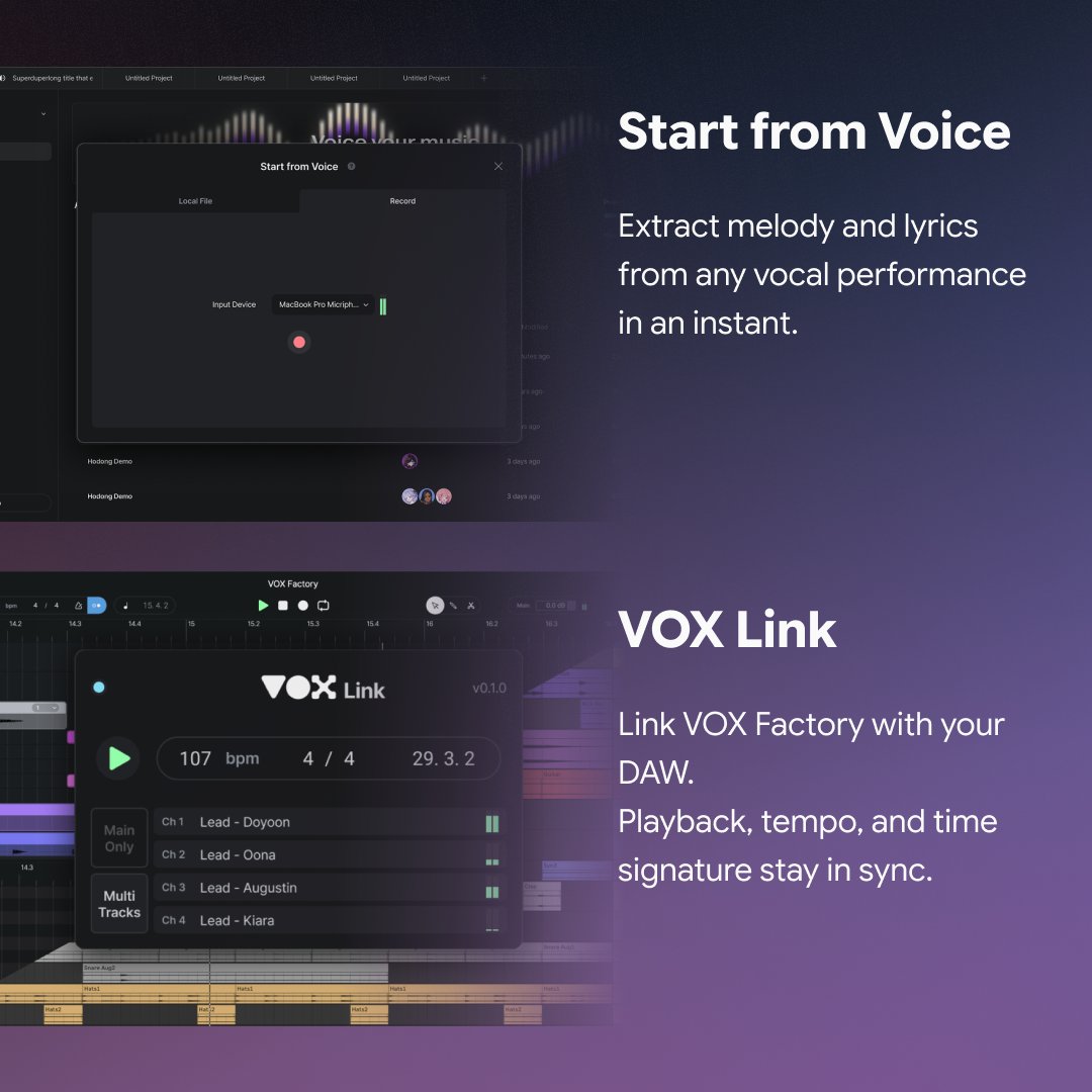 VOX Factory tweet media
