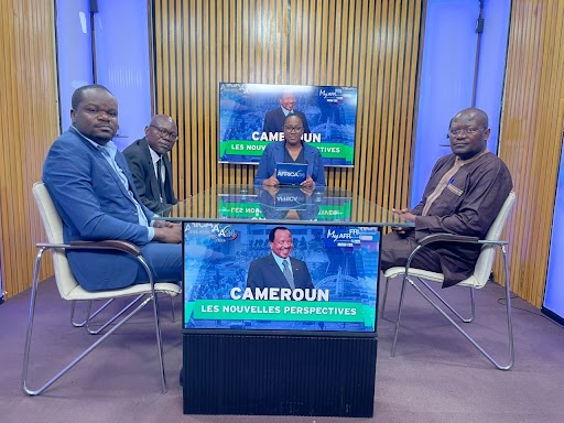 AFRICA24TV's tweet photo. AFRICA24TV - Cameroun 2026 : nouvelles perspectives
🇨🇲

🎙️ #Polititia analyse les grandes mutations politiques, institutionnelles et sociales du Cameroun à l’approche du 54ème anniversaire de l’Unité nationale.

Réforme constitutionnelle, création du poste de vice-président, gouvernance, cohésion nationale, jeunesse, sécurité et perspectives économiques : quels défis et quelles ambitions pour le Cameroun à l’horizon 2035 ?
🗣️ Nos invités :

- Pr Claude ABE , Sociologue et Coordonnateur du comité Ad hoc du PDC
- Pr Manassé ABOYA, Communicant du Comité central du @cpdm_rdpc
- Aristide EKO, Secrétaire Général adjoint du @Pcrn_Officiel

🎙️ #Polititia est le magazine continental d’analyse des grands enjeux politiques africains.

En diffusion sur https://t.co/tKidPMINx2, sur l'application myafrica24 première plateforme de streaming HD en Afrique et sur Africa24 TV (249), Africa24English (254) du bouquet Canal+Afrique.
 Avec le groupe Africa24 Ensemble transformons l'Afrique.