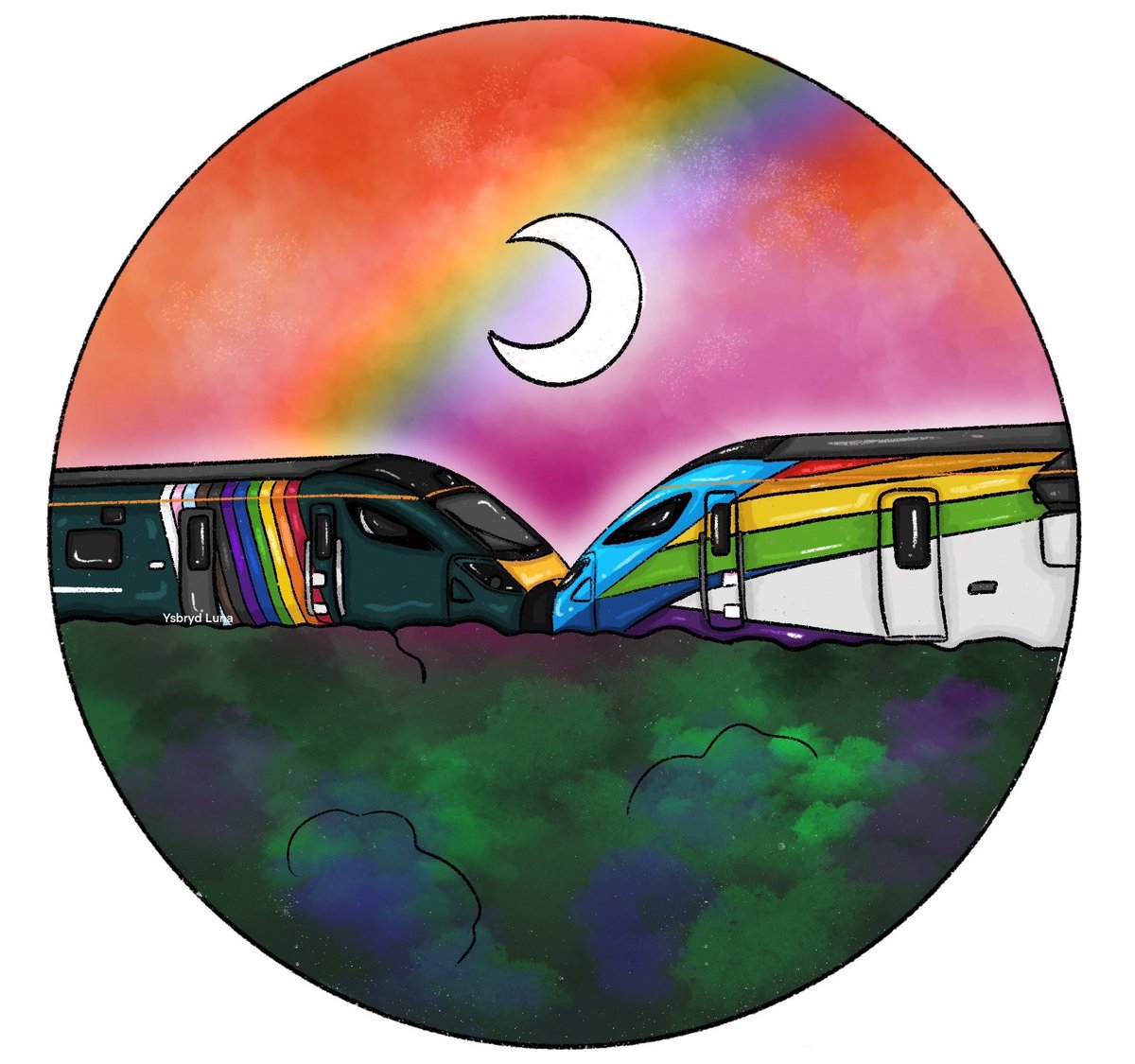 YsbrydsComputer's tweet photo. Trainbow and Unity together
@GWRHelp @TPExpressTrains https://t.co/B4pHUVaVMY