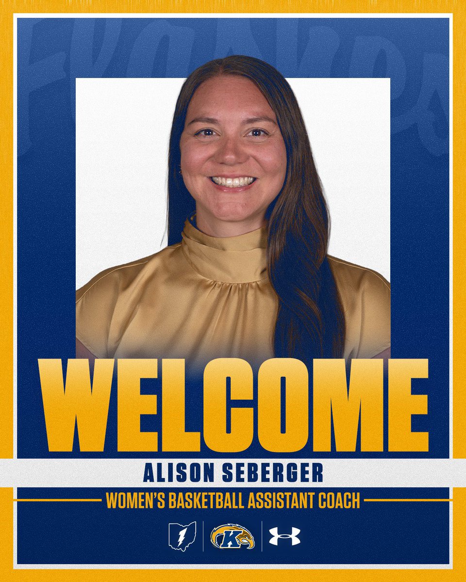 KentStWBB's tweet photo. Excited to welcome coach Alison Seberger back to the Flash Family!

#GoFlashes⚡️ https://t.co/vrhNPEJN3y