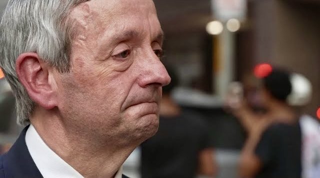 DionisioGroup's tweet photo. CHRISTIAN NATIONALIST OBSCENITY
STATE SPONSORED IMPIETY, HERESY
Pastor Robert Jeffress WASP Christian
Nationalist Trump advisor claims that
“America Is A Christian Nation” - Title
of his book 📕 he peddles - for money.
His proselytizing of mistruth and false
witness to the public - is blasphemous
and reportedly (morally) traumatizing
to many other Christians, Muslims, etc.
He lavishes praises on most immoral,
corrupt President in American History.
Millions becoming fed-up w/ religious
charlatans paraded on TV some sort
of spiritual authority over people and
especially the Bible; Church vs State.
It’s extremely dangerous for America,
w/ Biblical heretics and false prophets.
Jeffress misrepresents the Bible, Faith
and Government relations constantly.