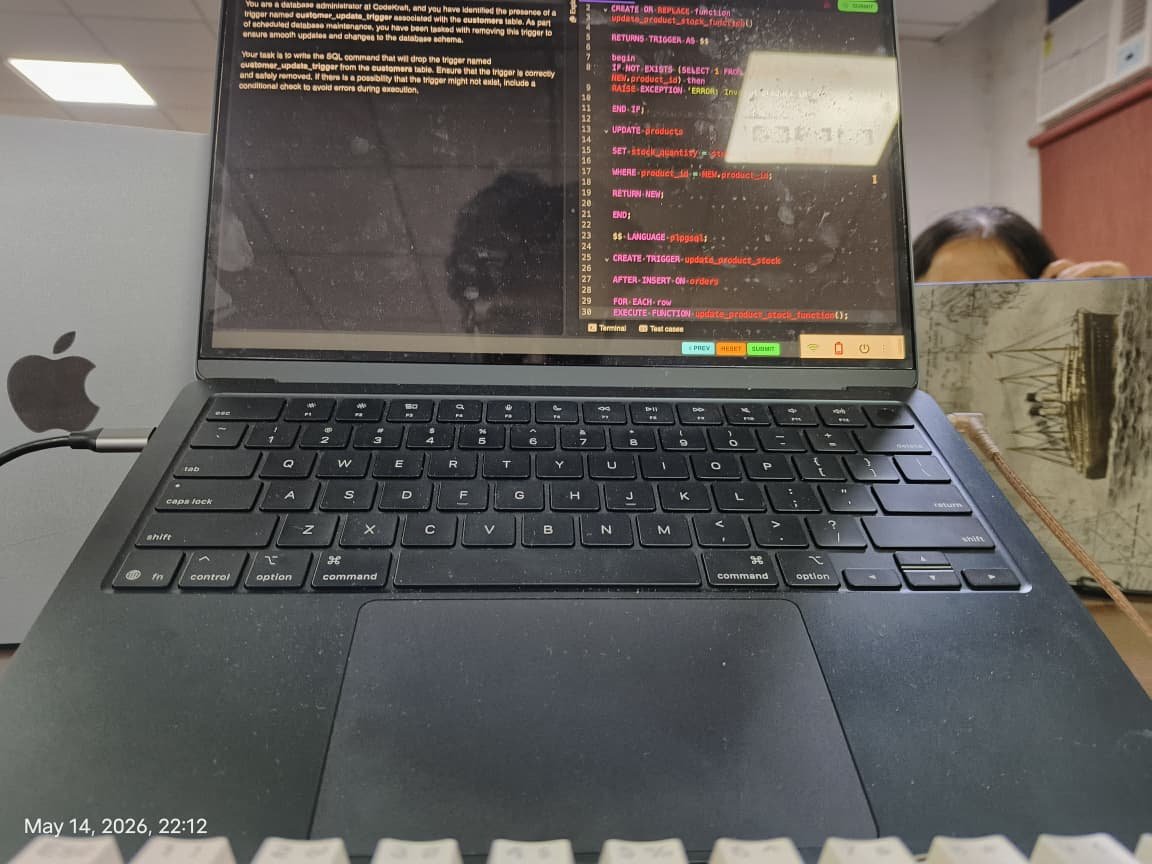 Rish_builds's tweet photo. Day 103 #360DaysOfCode
> Gave C programming exam went better then i had anticipated.
> Solved queries in DBMS, mostly to create function, cursor and trigger.

Slowly but surely becoming consistent.
#learninpublic https://t.co/NuRmeRdQpl