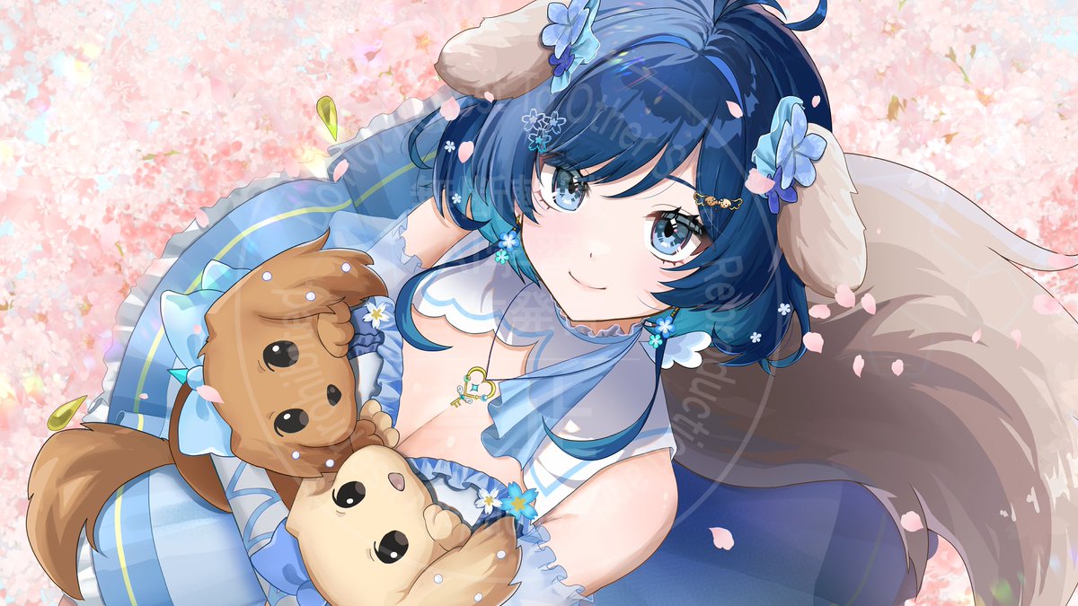 音海るーちぇ🐾🍨🩵@落ち着きボイスの狂犬VTuber tweet media