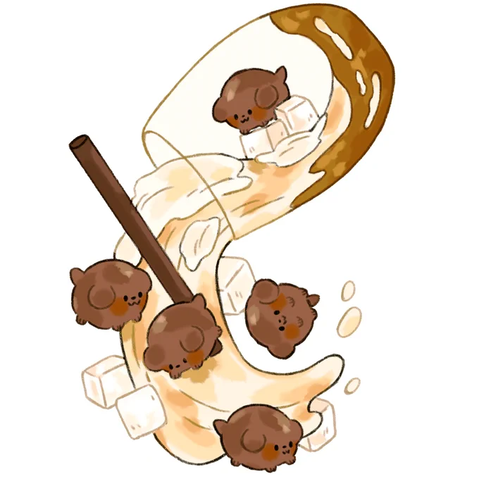 Boba pups splashing out!