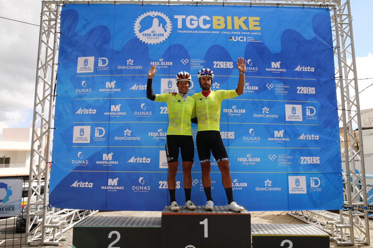Aristaeventos's tweet photo. 🥇Tessa Kortekaas y Pedro Rodríguez, primeros líderes de la Fred. Olsen Transgrancanaria Bike 2026

La etapa inaugural en Lomo Magullo coronó al palmero y a la vigente campeona en un recorrido técnico de 21 km y 847 m de desnivel

📰Noticia: https://t.co/UGedCj9fBQ https://t.co/wHksOQRgk4