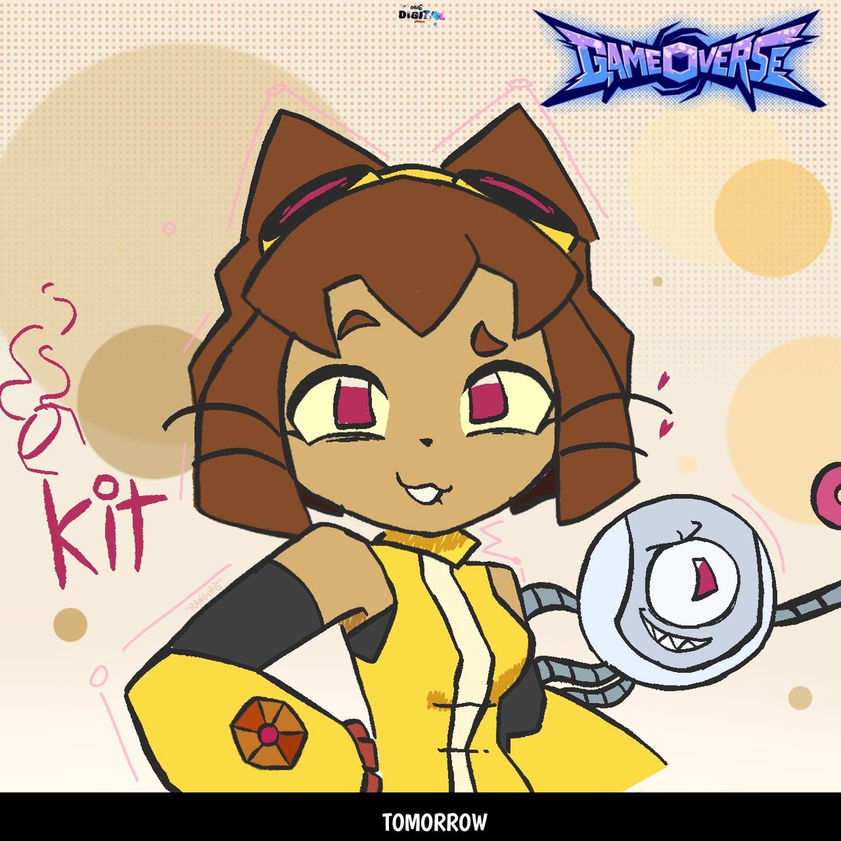 BoomesStars's tweet photo. Aqui mi dibujo de Kit! Estoy super emocionado por ver está maravillosa serie! 💖✨ #gameoverse #kitfanart #fanart #glitchproduction https://t.co/ikEyQC8CGb