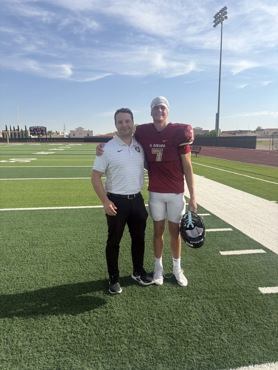 Brycen Booth 2027 QB tweet media