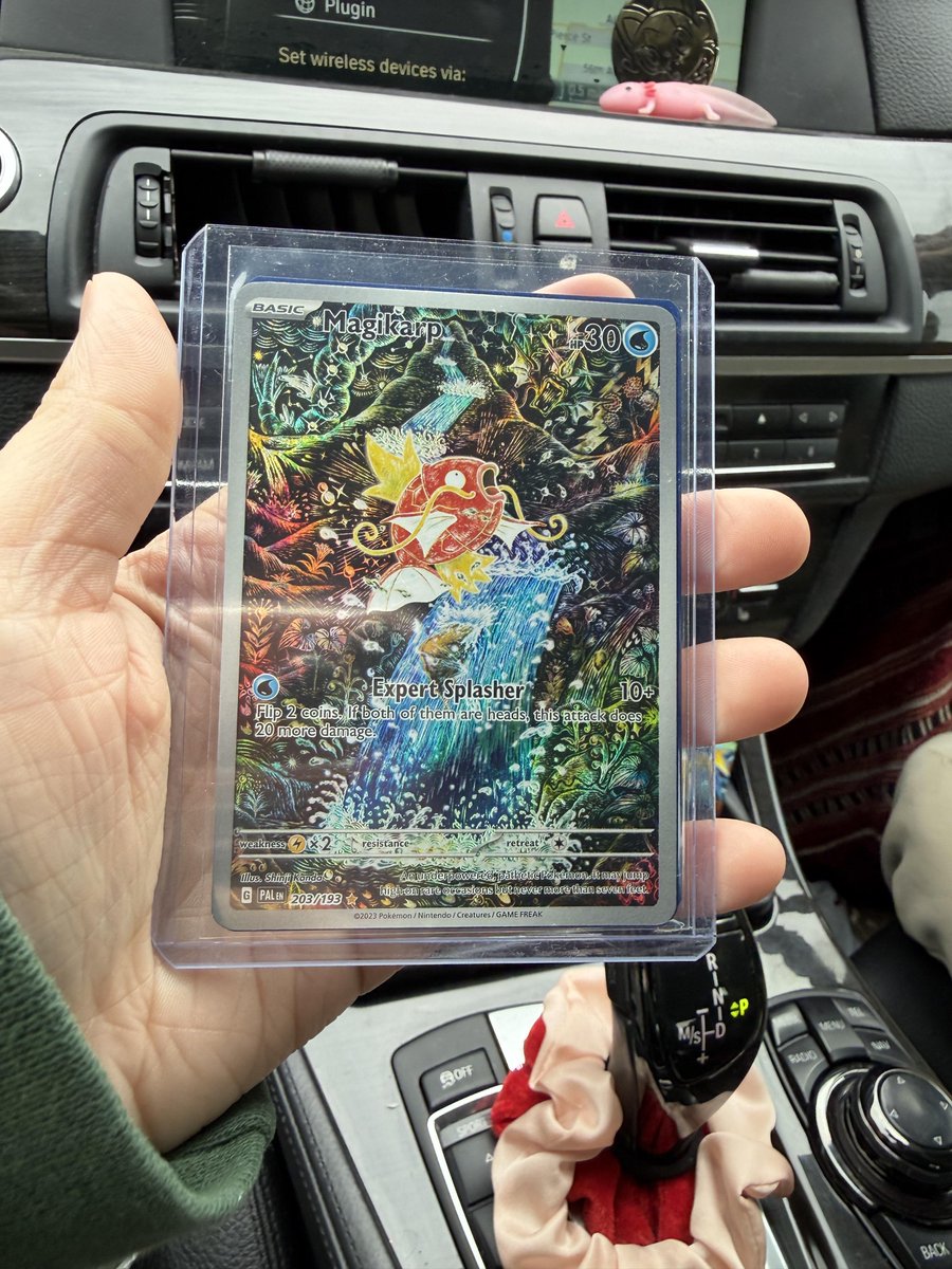 Magikarp has no business having one of the most beautiful cards. Something  else here #PokemonTCG #pokemon
