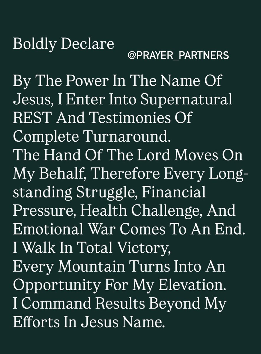 Prayer partners tweet media