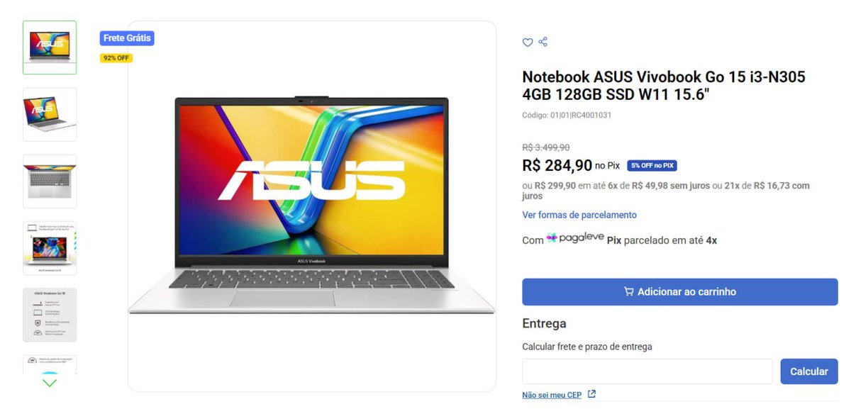 Wolf Ofertas - Promoções tweet media