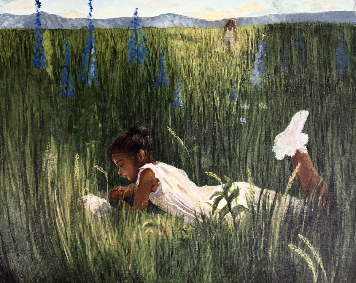 BrickerRoom's tweet photo. Drawing and Painting III/Advanced Portfolio Development large pieces based on “Mining Children’s Literature” are straight 🔥🔥🔥🔥!  (3/3) https://t.co/B4M7MhCvg7