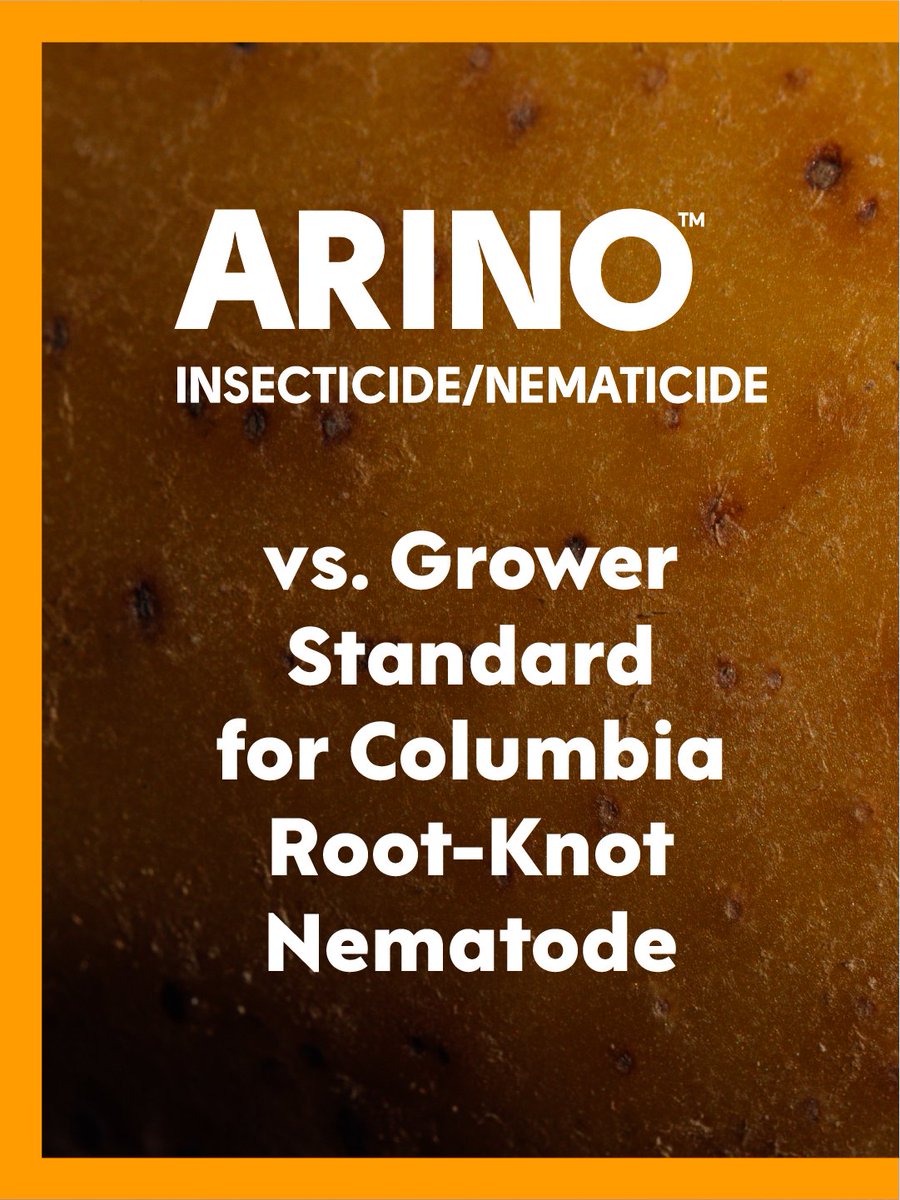 ProFarmGroup's tweet photo. Here’s a look at the data that matters. Arino, powered by RinoTec Technology, helps to protect potatoes from yield-robbing pests. https://t.co/60XeQ1aBEW