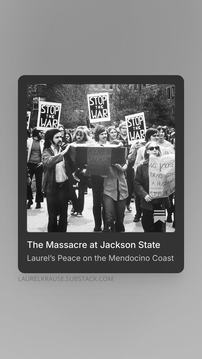KentStateTruth's tweet photo. About the #JacksonState massacre of students and protesters that occurred on May 14/15, 1970. READ https://t.co/Uj5pB8iBzT ☮️ https://t.co/OB3qEB9bmQ
