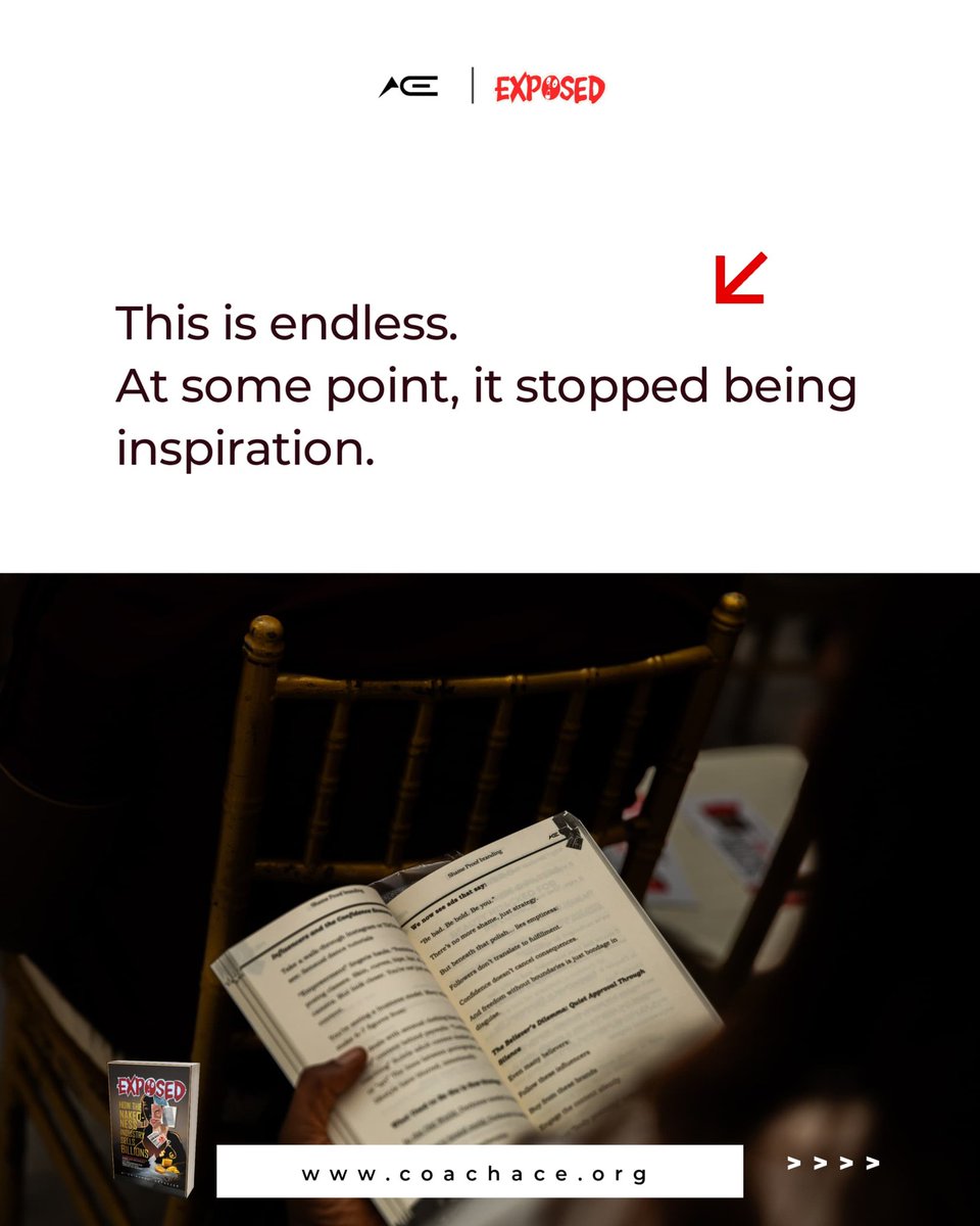 theCoachACE's tweet photo. The scary part? She didn't even know it was happening. That's how engineered comparison works... quietly in your subconscious and through each scroll. https://t.co/8PFMMmUQkq